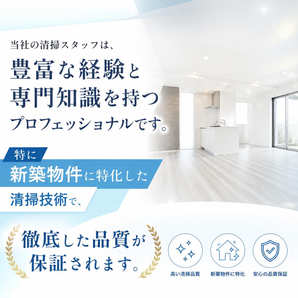 プロならではの清掃技術